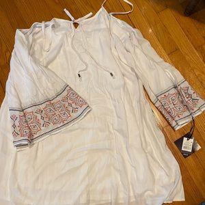 Ava & Viv white strap dress. Brand new